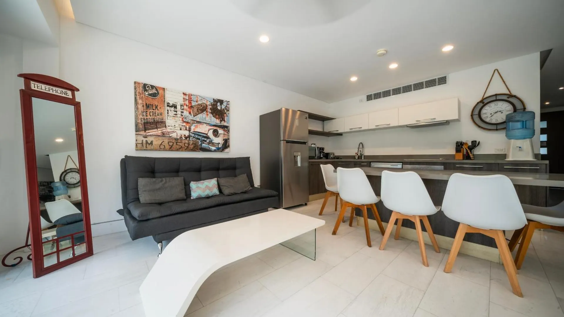 Apartment Condo Yucatan - Modern 1 Bedroom In Central Playa Near 5Th - At Calle 38 Condos Playa del Carmen